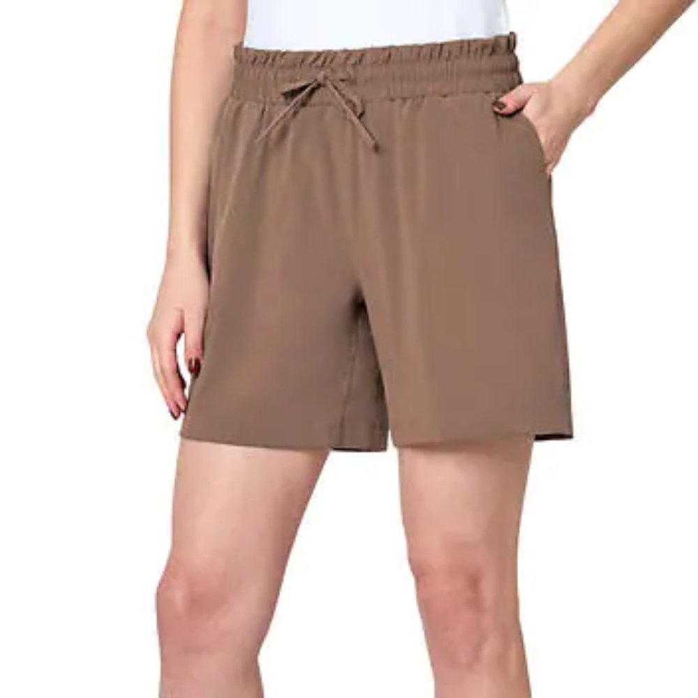 Mondetta Ladie's Woven Shorts - Size X-Large - NWT, Color Mocha